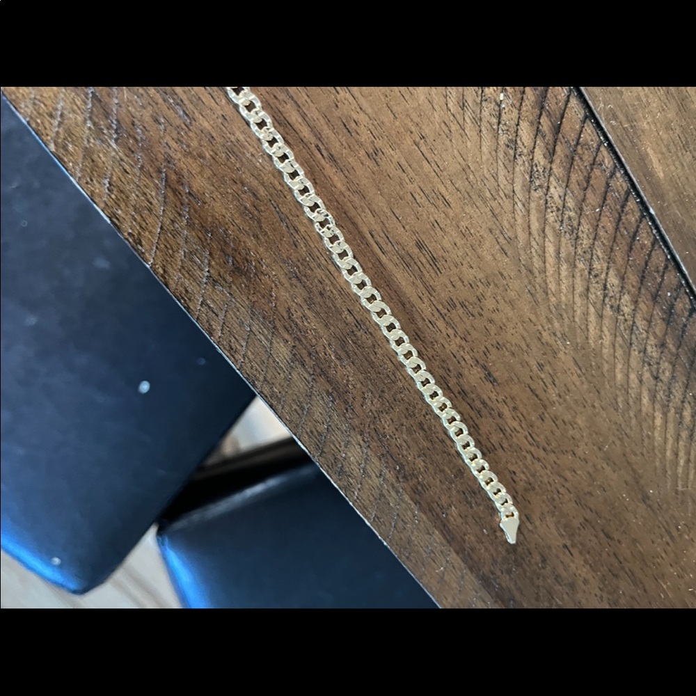 22 inch gold plated chain
